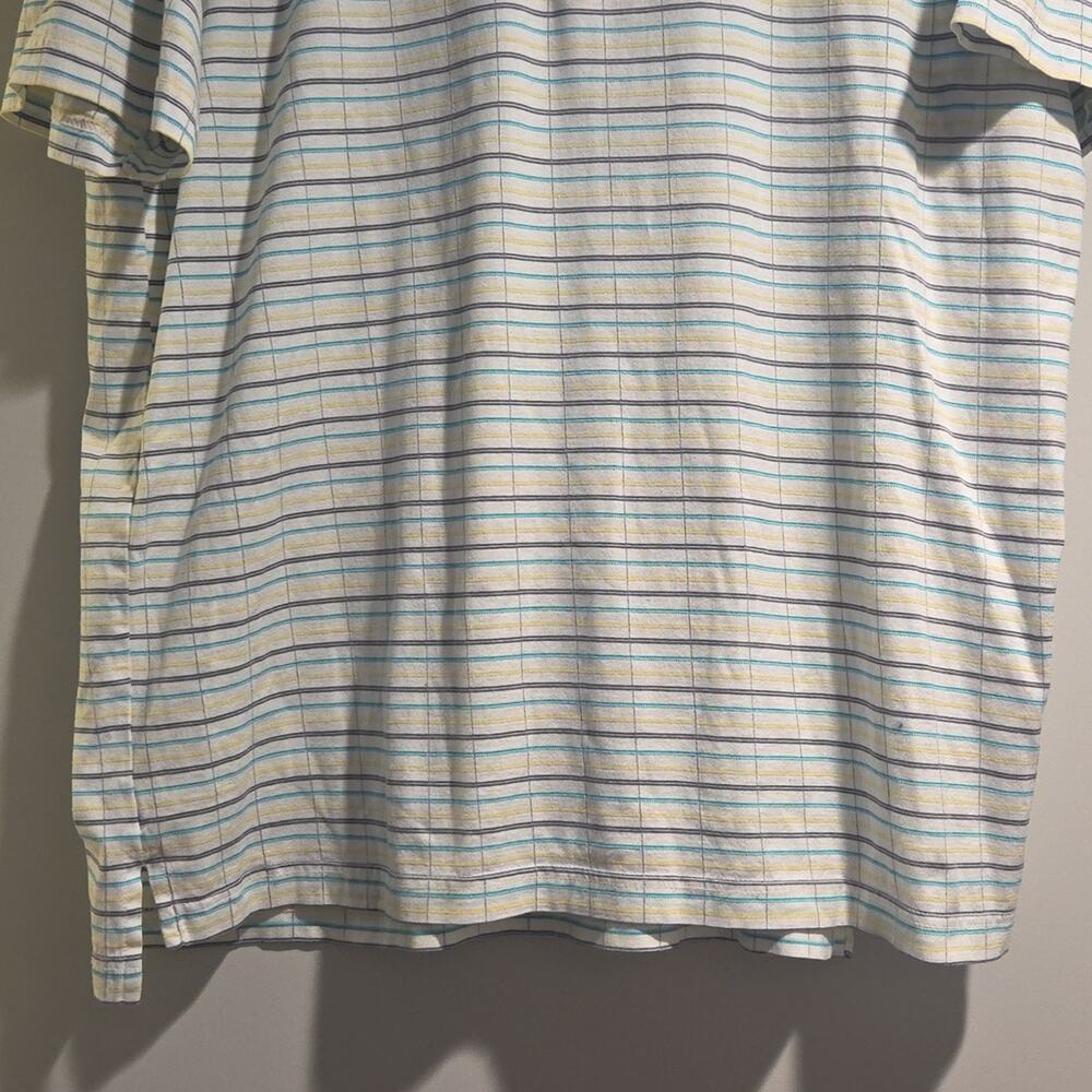 Carnoustie - Polo Shirt in White and Blue - Picture 3 of 7